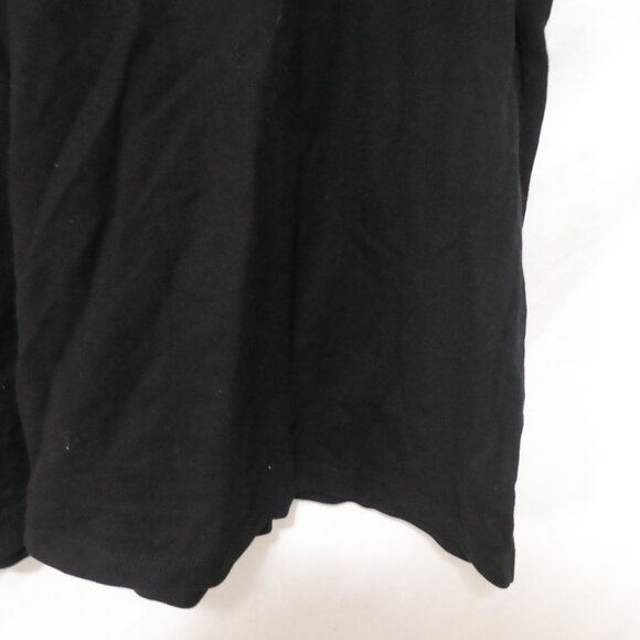 CALVIN KLEIN | medium | Black Short Sleeve Polo Shirt With Grey Collar and Cuffs - Picture 13 of 13